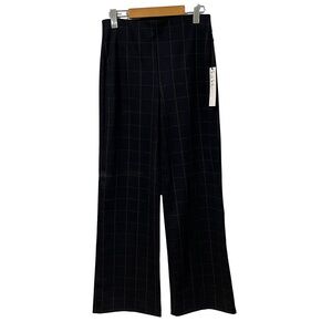 Nicole Miller pull on strai leg pants size 2 elastic waist
